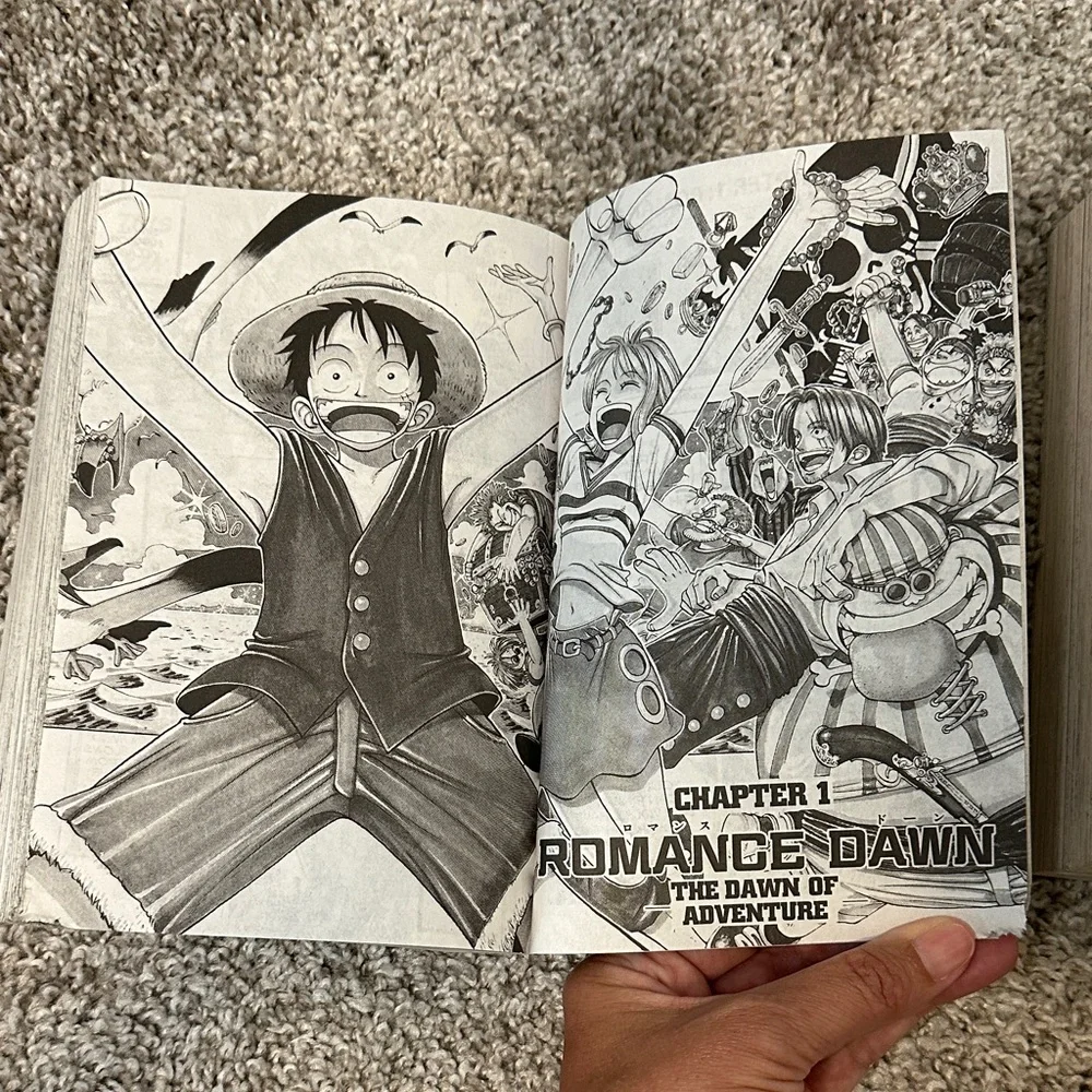 One Piece Anime Manga Book Set Volumes 1-6 by Eiichiro Oda - Picture 8 of 8